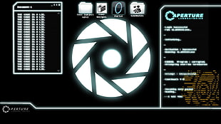 Aperture screenshot, Portal (game) HD wallpaper