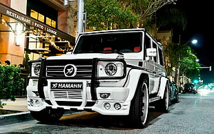 white Hamann SUV, Mercedes-Benz, Hamann, car, g 63
