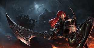 game character wallpaper, League of Legends, Darius, Sion, Kayle