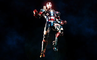 Patriot Iron Man character photo HD wallpaper