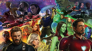 Marvel Infinity War poster HD wallpaper