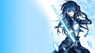 Kirito Sword Art Online 3, Sword Art Online, Kirigaya Kazuto, anime, Gun Gale Online  HD wallpaper