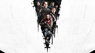 Star Wars Rogue One movie poster, Star Wars, Rogue One: A Star Wars Story, Felicity Jones