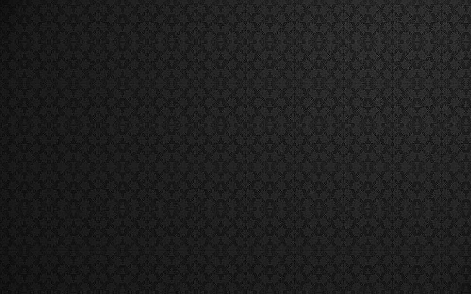 gray and black floral HD wallpaper