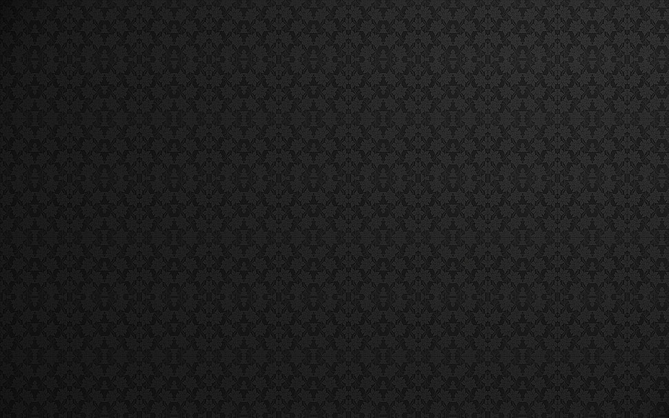 gray and black floral HD wallpaper