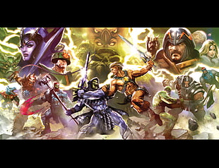 game character photo, He-Man, animated series, He-Man and the Masters of the Universe, Greyskull