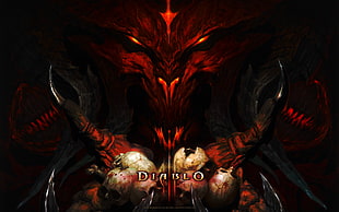 Diablo II poster, Diablo, Diablo III, video games, Blizzard Entertainment