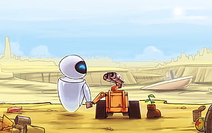 Wall-E and Eve poster