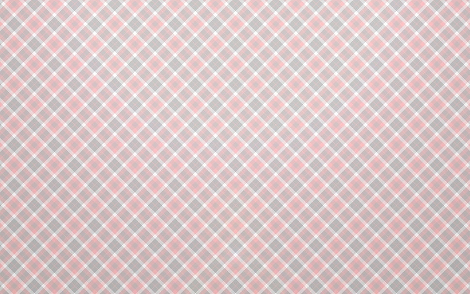 pink, green, and white tattersall pattern HD wallpaper