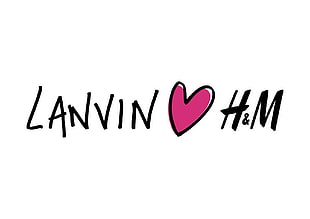 Lanvin H&M signage HD wallpaper