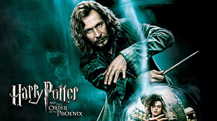 Harry Potter and the order of the Phoenix movie poster, movies, Harry Potter and the Order of the Phoenix, Sirius Black, Bellatrix Lestrange HD wallpaper