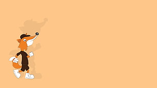 fox wall paper, fox