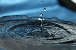 water ripple, water, water drops, splashes, Water Splash HD wallpaper