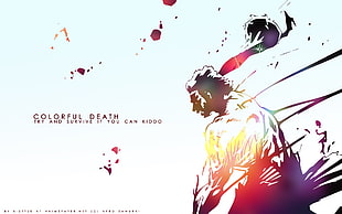 Colorful Death wallpaper, anime, Afro Samurai, Vagabond