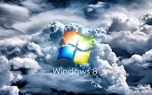 Windows 8 OS illustration, Windows 8