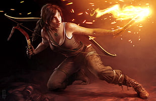 Tomb Raider Lara Croft cover art