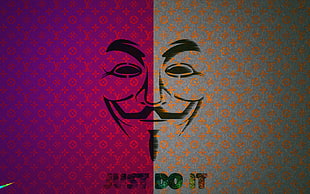 guy fawkes just do it text