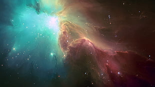 space, abstract, galaxy, TylerCreatesWorlds HD wallpaper
