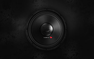black and gray Pioneer subwoofer, dubstep, speaker HD wallpaper