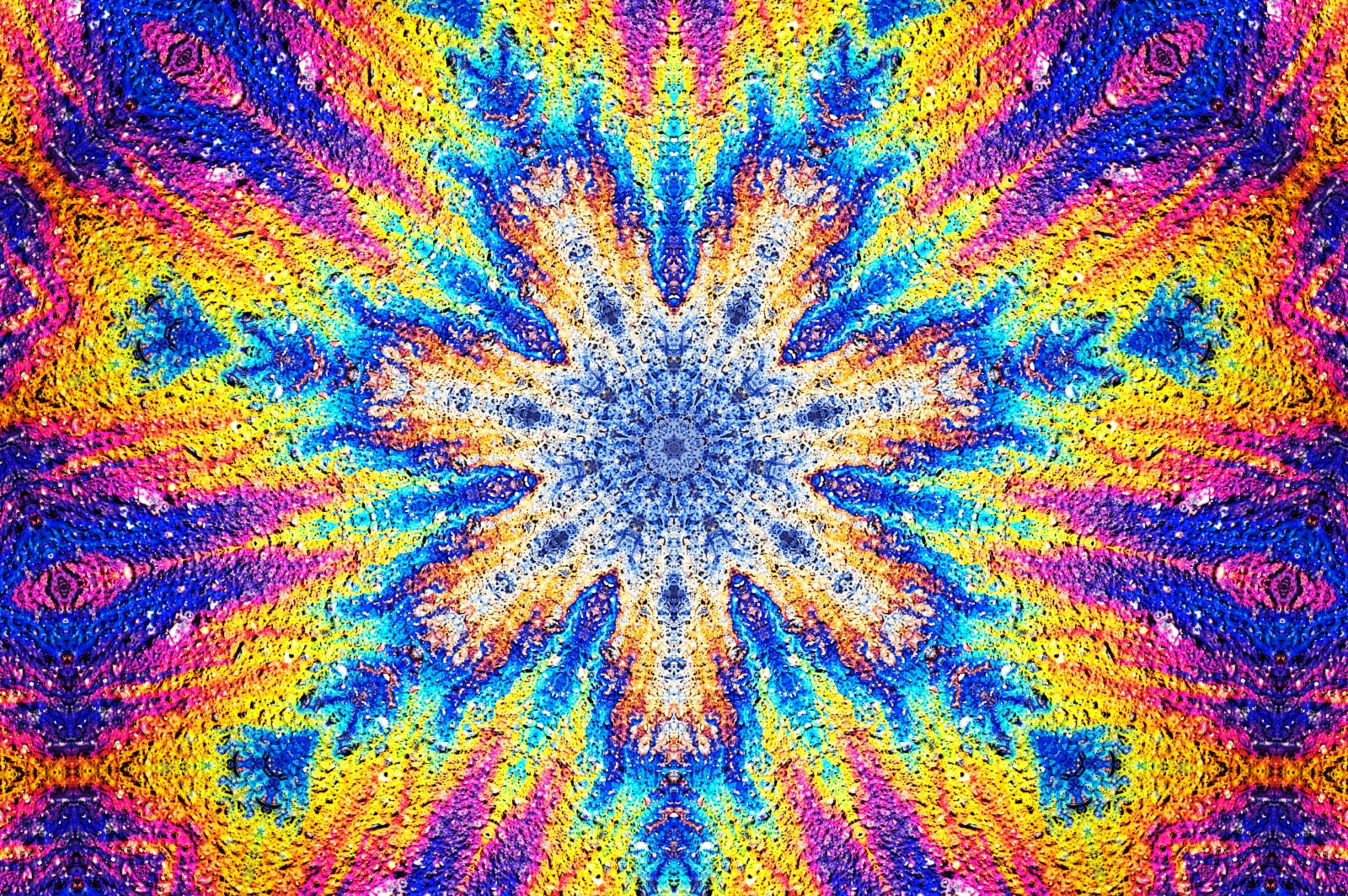 illustration of multicolored kaleidoscope