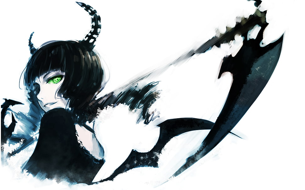 Black Rock Shooter Dead Master illustration, deadmaster, dead HD wallpaper