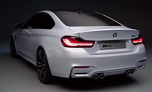 white BMW M2 coupe