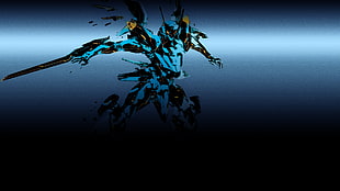 gundam illustration, mech, digital art, Zone of the Enders HD wallpaper