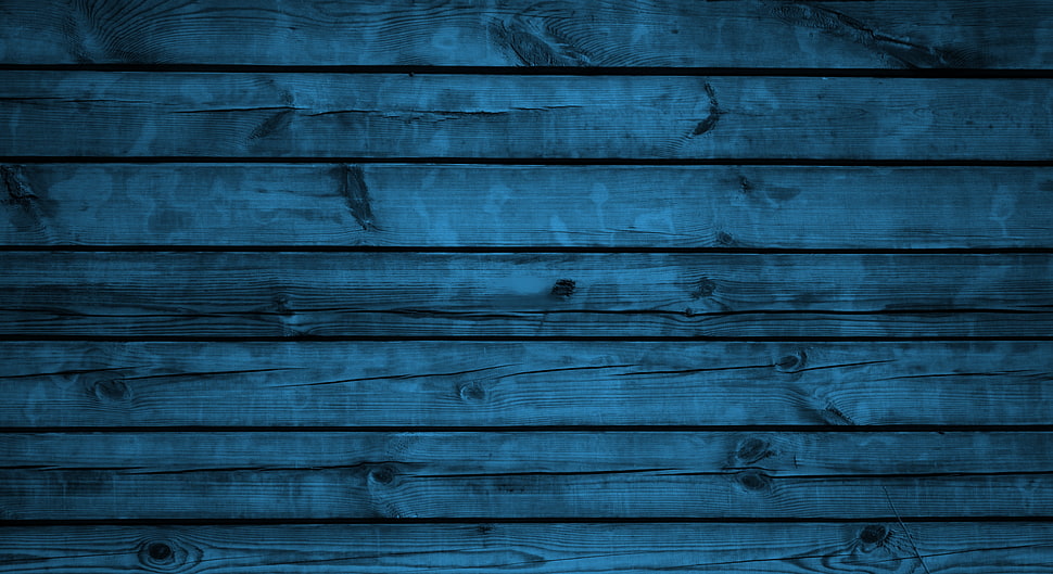 blue wooden panel, wall, blue, wood, planks HD wallpaper