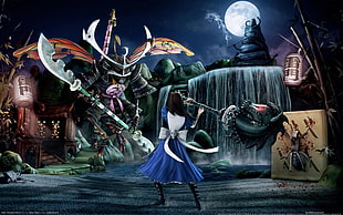 female anime character illustration, video games, Alice: Madness Returns, Alice, Alice in Wonderland