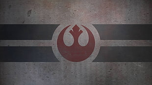white, green, and red logo, Star Wars, Rebel Alliance, digital art, logo HD wallpaper