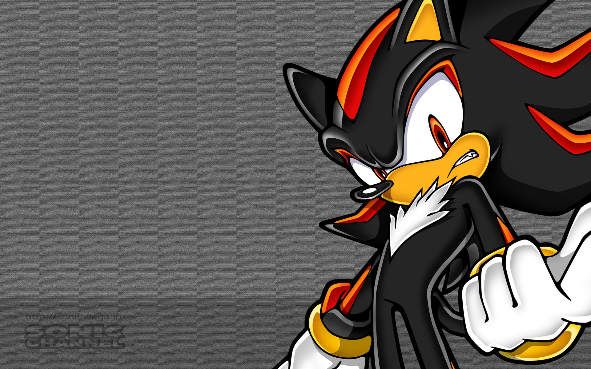 Download Dark Sonic Silhouette Wallpaper