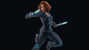 Black Widow, Scarlett Johansson, Marvel Comics, Superheroes HD wallpaper
