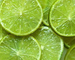 close-up of a sliced lemon fruit