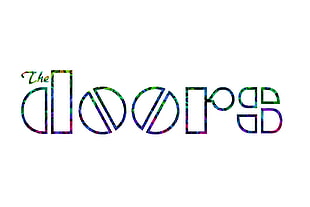 The Doors logo, Jim Morrison, music, rock music, The Doors (Music)