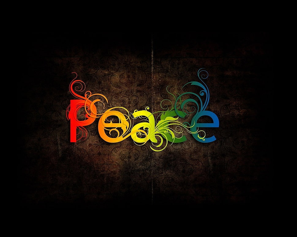 Peace display wallpaper HD wallpaper
