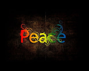 Peace display wallpaper