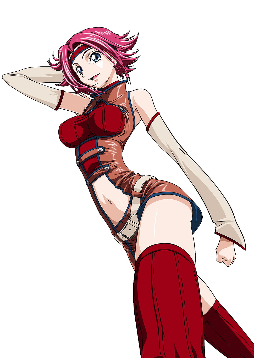 Code Geass Kallen digital wallpaper, Code Geass, Kallen Stadtfeld HD wallpaper