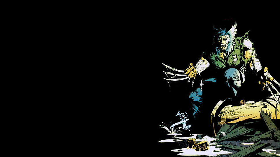 Marvel X-Men Wolverine digital wallpaper, comics, Wolverine, X-Men HD wallpaper
