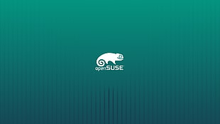 Open Suse logo HD wallpaper