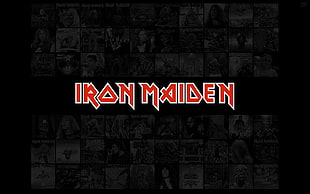 Iron Maiden logo, Iron Maiden HD wallpaper