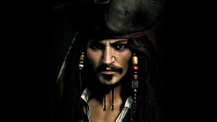 Johnny Depp, Pirates of the Caribbean, Jack Sparrow HD wallpaper