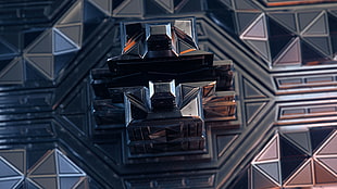 gray ornament