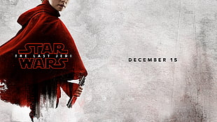Star Wars The Last Jedi poster, Star Wars: The Last Jedi, movies, Rey (from Star Wars) HD wallpaper