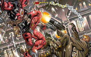 Marvel Deadpool Vs Cable wallpaper, Deadpool