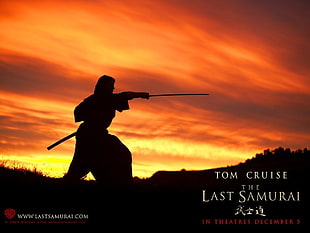 Tom Cruise the Last Samurai poster, movies, The Last Samurai, samurai HD wallpaper