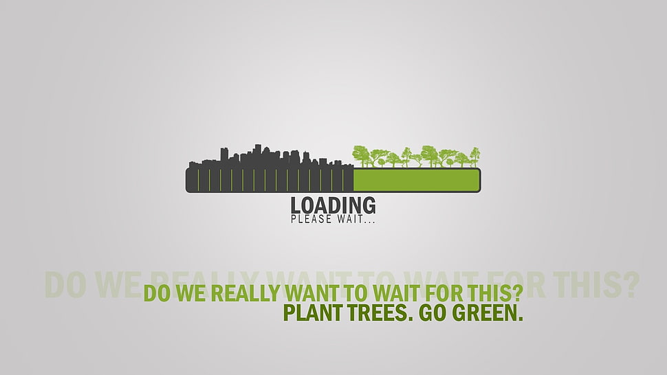 loading please wait illustration HD wallpaper