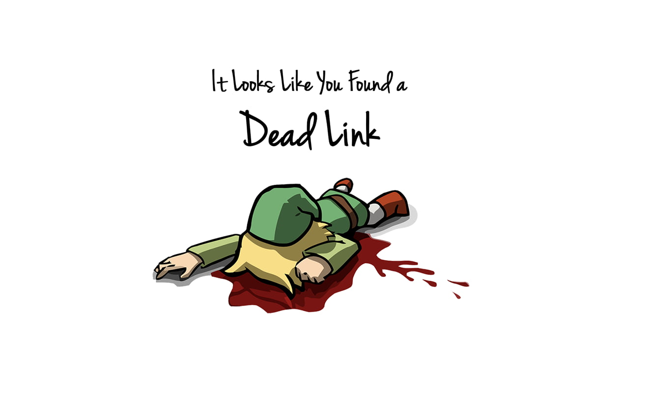 It Looks Like You Found A Dead Link Text On White Background Website Link Zelda The Legend Of Zelda Hd Wallpaper Wallpaper Flare