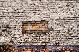 brown and black wooden wall decor, bricks, texture, wall