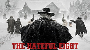 The hateful Eight illustration, The Hateful Eight, Quentin Tarantino, movies HD wallpaper