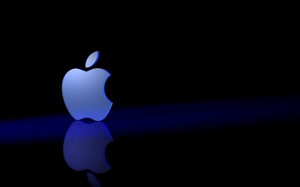 photo of 3D Apple Logo HD wallpaper